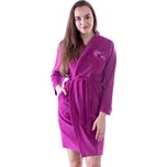 Dámský župan froté Hannah fialový - XXL