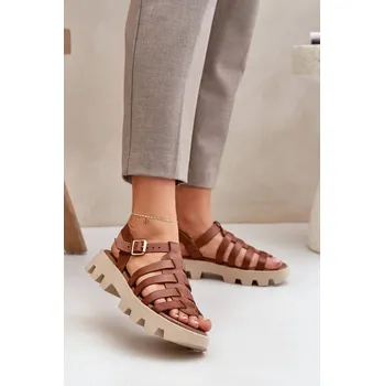 Dámské sandále Dámské sandály Step in style – přírodní kůže- platforma, 40 i240_213472_2:40