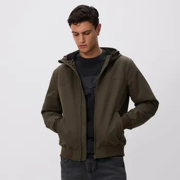 Reserved - Bunda s&nbsp;kapucí - olivová - 023FW-91X - 023FW-91X-S