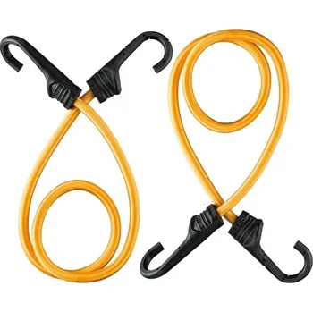 Upínací popruh Gumové upínací popruhy STROXX 60 cm oranžové, set 2 ks