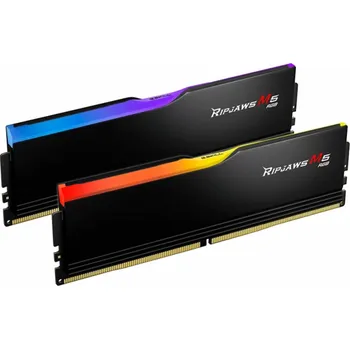 Operační paměť G.Skill DIMM 32 GB DDR5-6000 (schwarz, F5-6000J2836G16GX2-RM5RK, Ripjaws M5 RGB, INTEL XMP)