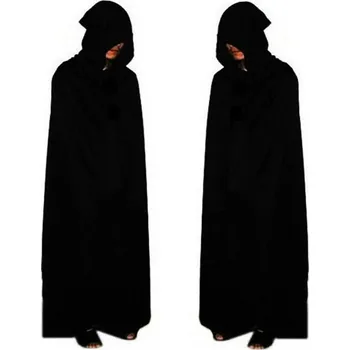 Karnevalový kostým Černá kápě (upír, smrtka) - Délka 80 cm