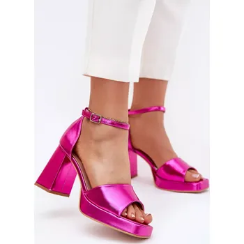 Dámské sandále Sandály na podpatku model 215001 Step in style 39