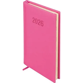 Kalendář Kalendarz książkowy A6 2026 Colorfix tygodniowy różowy