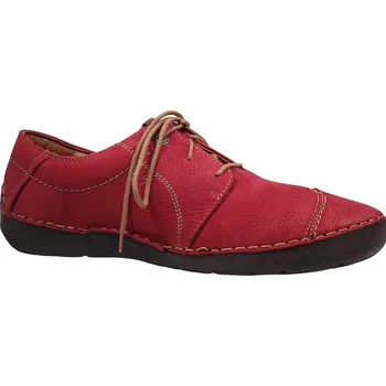 Dámské polobotky Vycházková obuv-flexiblová, Josef Seibel, Fergey 20, červená: Červená Nubuk, velur (semiš) 28,7 43 G - standardní šíře (27280-27281)