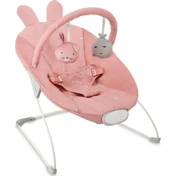 Vibrační lehátko s melodiemi MoMi GLOSSY růžové