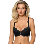 Krajková Push-Up podprsenka Nevia černá - 70A