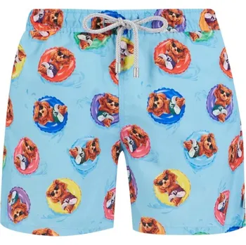 Pánské plavky Chlapecké plavky John Frank KJFSSSW03 8/10 Sv. modrá