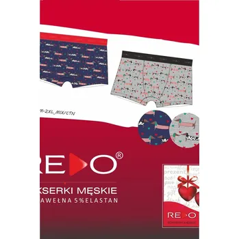 Boxerky Pánské boxerky Valentine- mix barev, MIX L i170_1R8552