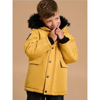 Chlapecká bunda Sinsay - Bunda s kapucí - jantarová - 438FC-18X - 438FC-18X-104