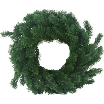 Vánoční dekorace Vánoční věnec s LED osvětlením nenadekorovaný P2359/1