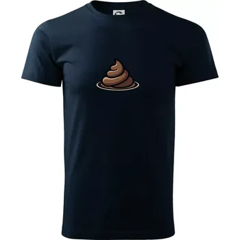 Bobek hnědý - Triko extra velké (5-8XL) - 6XL ( Námořní modrá (velmi tmavá - téměř černá) )