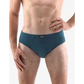 Slipy Pánské slipy se širším bokem, širší bok, šité, jednobarevné 71080P - lékořice - 58/60