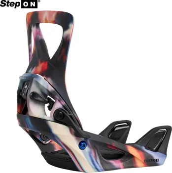Vázání na snowboard Vázání na snowboard Burton Wms Step On floral blur M 2026 - Odesíláme do 24 hodin