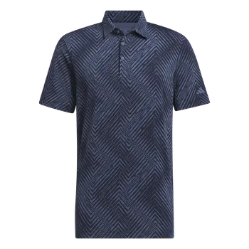 Adidas Ultimate365 Allover Print Polo Shirt S, Collegiate Navy/Preloved Ink, pánské