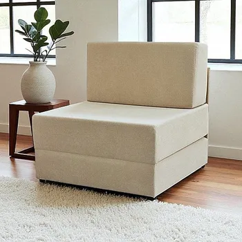 Obývací stěna Křeslo rozkládací BARNY š.80 Varianta: PW 03 béžová