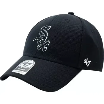 Módní doplněk Baseballová čepice Chicago White Sox B-MVPSP06WBP-BK Černá vzor - 47 Brand černá vzor one size