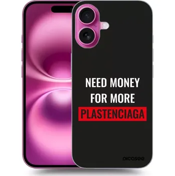 Pouzdro na mobilní telefon Picasee silikonový průhledný obal pro Apple iPhone 17 - More PLASTENCIAGA