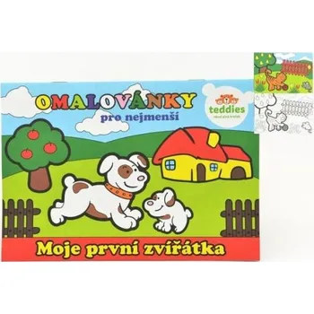 omalovánky Omalovánky Moje první zvířátka 21x14,5cm MPZ