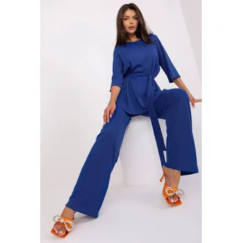 Dámská pruhovaná souprava Lakerta s páskem, S/M i240_208701_2:S/M