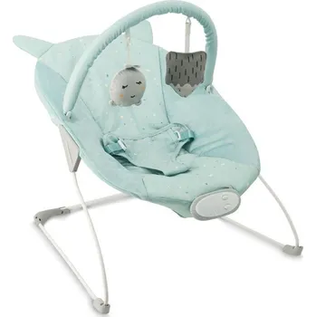 Vibrační lehátko s melodiemi MoMi GLOSSY modré