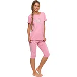 Dámské pyžamo Plant Lady růžové - XL