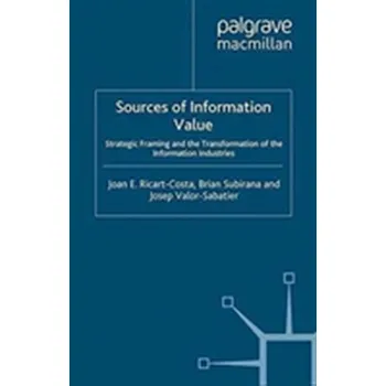 Sources of Information Value - Ricart-Costa, J.; Subirana, B.; Valor-Sabatier, J.