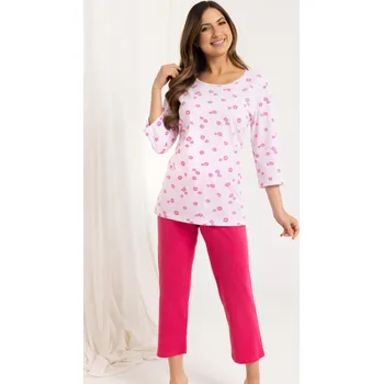 Dámské pyžamo Dámské pyžamo Regina, Růžová 2XL i170_720XXL1