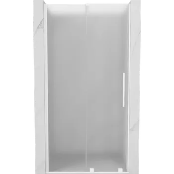 Sprchové dveře Mexen Velar sprchové dveře posuvné 100 cm, matné, bílé - 871-100-000-31-20 Sprchové dveře