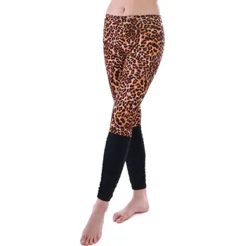 Fitness legíny Lea zvířecí vzor - S