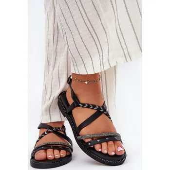 Dámské sandále Sandály Step in style z ekokože- plochý podpatek, 39 i240_215346_2:39