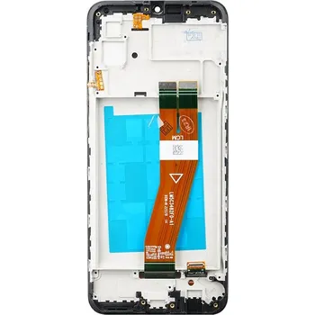 LCD display + dotyková deska + přední kryt pro Samsung Galaxy A03, black