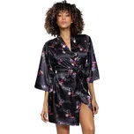 Dámský saténový župan 90 flowers 9 - XL