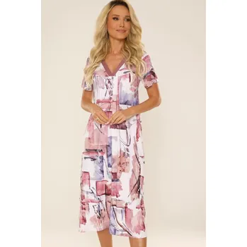 Dámská košile fialová De Lafense, borůvky M i170_32926807760206000