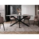 Moderní stůl Pilto, Barva: beton / černá MIRJAN 5903211454721