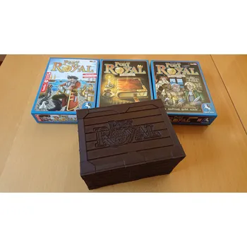 Příslušenství k deskovým hrám Thingiverse Port Royal - truhla na hru