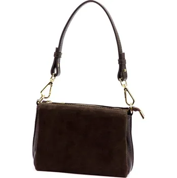Kabelka Dámská kabelka Luka 24-098 tmavě hnědá + doprava zdarma