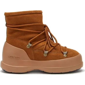 Dámská zimní obuv boty Moon Boot Luna Boot Suede - Cognac 40