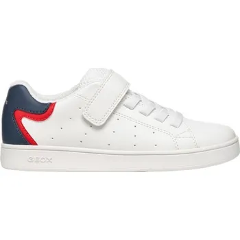 Dětská móda Chlapecké tenisky Geox J ECLYPER 29 Bílá, Tmavě modrá, Červená
