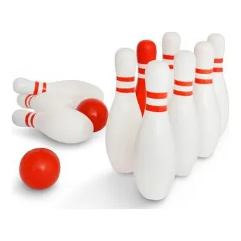 Desková hra BS Toys Bowling - červená a bílá