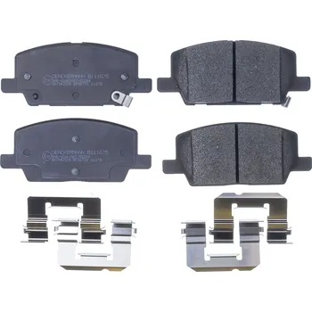 Brzdová destička Sada brzdových destiček, kotoučová brzda DENCKERMANN B111675