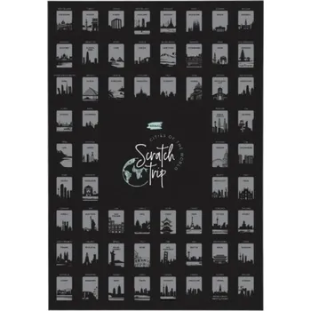 Salouza Stírací plakát – Města Světa - doprava zdarma od 1499 Kč