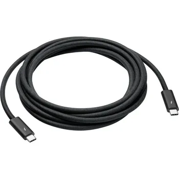 Mobilní telefon Apple Thunderbolt™ kabel Thunderbolt™ 4 Thunderbolt ™ (USB-C ®) zástrčka, Thunderbolt ™ (USB-C ®) zástrčka 3 m černá MW5