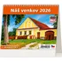 Kalendář Helma365 MiniMax stolní kalendář Náš venkov 2026
