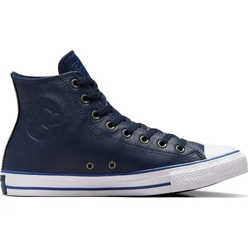 Pánská zimní obuv boty Converse Chuck Taylor All Star Leather High Top Hi - A08584/Into The Void/Armor Blue/White 37.5