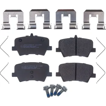 Brzdová destička Sada brzdových destiček, kotoučová brzda DENCKERMANN B111650