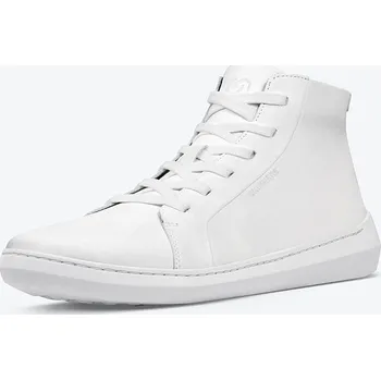 Pánská móda boty Skinners Moonwalker High Top - Leather White 38