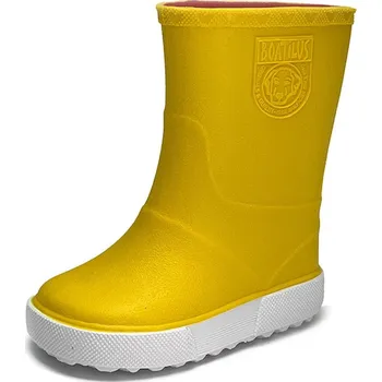 Chlapecké holínky boty Boatilus Nautic C - Yellow/White 28