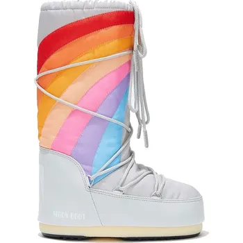 Dámská zimní obuv boty Moon Boot Icon Rainbow - Glacier/Blue/Red 39/41