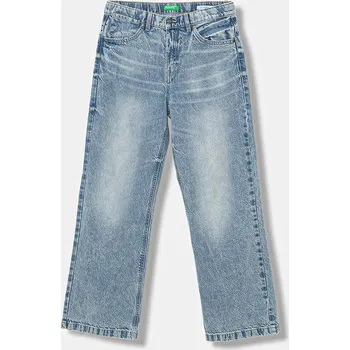 Chlapecké kalhoty Dětské rifle United Colors of Benetton 4R76CE04G.G.seasonal modrá 55X, vel. 150